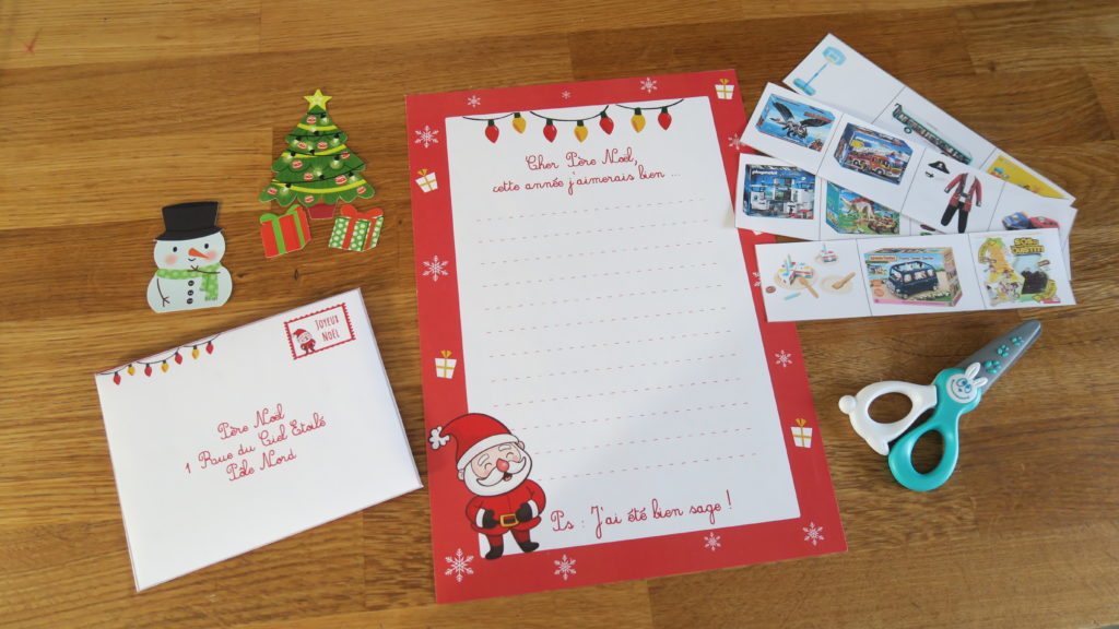 Lettre au Père Noël Printable - Mum, Mim & Co